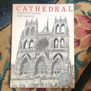 Cathedral - The Story of its Construction by David Macaulay, soft cover book